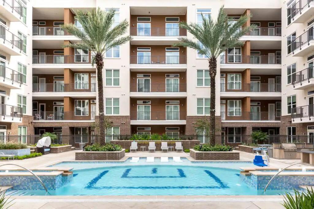 Luxury Apartment With King Bed And Pool And Free Parking 4 Houston Exteriör bild